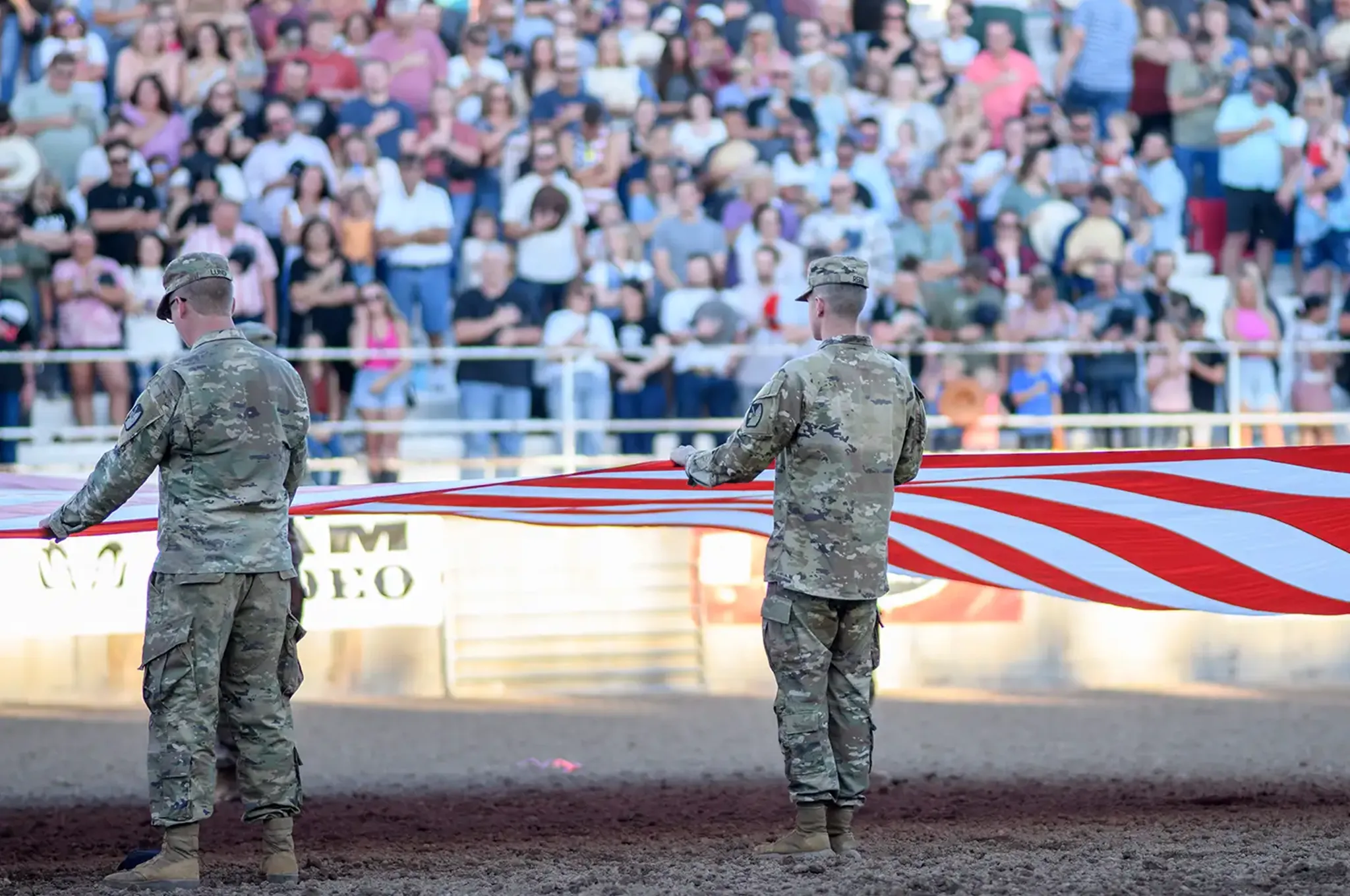 Ute Stampede PRCA Rodeo - Military and First Responder Night